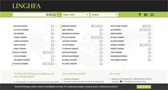 Desktop Screenshot of dictionare.linghea.ro